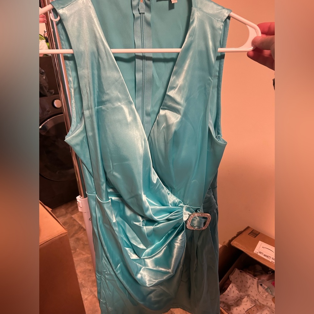 Blue Cocktail Dress